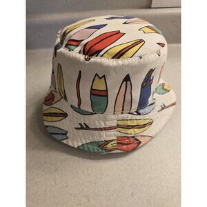 Hanna Andersson Child’s Bucket Hat – Surfboard Print – Good Condition